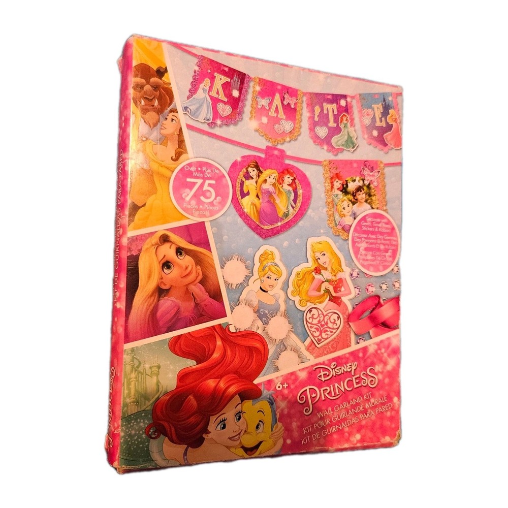 Disney Princess Party Decorations Kit 75+ Pieces NEW Birthday Banner Wall Decor