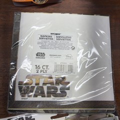 Star Wars Birthday Party Decorations Mandalorian Tablecloth Banner Plates Napkin