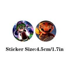 12PCS Luigi’s Mansion Gift Bag Candy Bag Stickers Kids Birthday Party Decoration