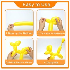 260q Long Balloons Assorted Color for Balloon Garland DIY Party Decorations