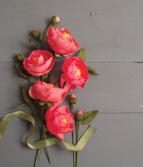 29 PCS LG40006 Crepe Paper Kit Peony Flowers Assorted Colors Craft Supplies