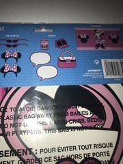 Disney Minnie Mouse Photo Booth Kit 1 Backdrop 4 Wearables 5 Props New