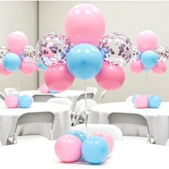 Balloon Centerpiece Stand Kit Heavy Duty Acrylic Tabletop Decoration Events New