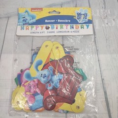 Blue’s Clues & You Happy Birthday Party 6ft Banner (1) Birthday Room Decoration
