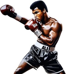 Muhammad Ali Inspired Fan Art