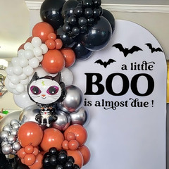 A Little Boo Is Almost Due Decal – Halloween Baby Shower Gender Reveal Party Dec
