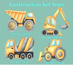 Construction Cars Cutouts, Vehicles Props, Construction Birthday, Baby Shower