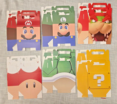 Video Games Mario Party Supplies Birthday Decor Statute Party Favor Bag Mask