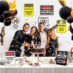 30th Birthday Decor Dirty 30 Props Garden Party Funny Table Centerpiece