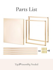 Inweder Gold Stand Wedding Centerpieces For Tables – 23.6In Tall Vases For