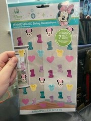 Minnie Mouse Fun to Be One 6 String Decoration 1st Birthday Party New!!!