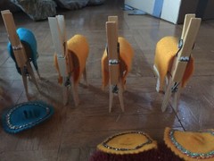 Cinco De Mayo 13 Donkey Horse Party Placecard Holder Cute Clothespin Decor Color