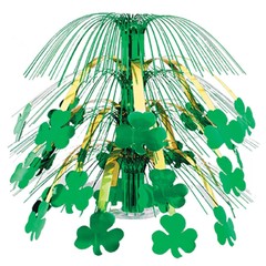 Beistle Shamrock Cascade Centerpiece – St. Patricks | Party Supply