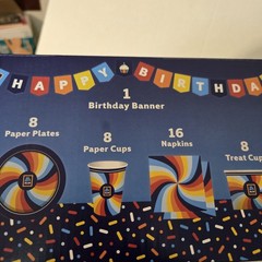 NEW 2026 ALDI 50th Birthday Celebration Box Party Pack Limited Edition –Serves 8