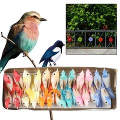 Simulation Feather Bird for multi Functional 10 X 6cm 24 Pcs Artificial Birds