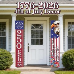 Durable 250th Anniversary Banner – Perfect for Memorial Day & July 4th!