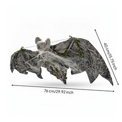 Cute Design Hanging Nocturnal Creature Decoration Distressed Spooky Nocturnal