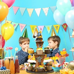 Construction Birthday Cupcake Stand, 3 Tier | Construction Theme, Cardboard, …