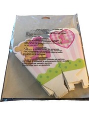 8 Creative Converting 8 Count Party Favor Treat Boxes, Bears 1st Birthday, Pink
