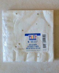 Party Express Table Cover Nappe Mantel+16 Napkins.Peace,Love and joy to you.New