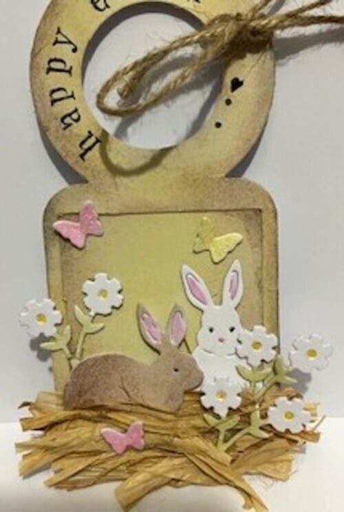 Vintage Happy Easter Party Bottle Tags – Single/Set of 3/Set of 6