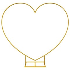 Large Size Metal Balloon Arch Kit, Wedding Heart Arch Stand, Love Balloon Col…