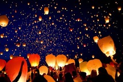 10 Pack Colorful Paper Lanterns with Marker Pen for Family, Weddings, Birthdays,