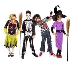 Halloween Prop Cosplay Witch Broom Stick Broomstick Adult Kids Masquerade New