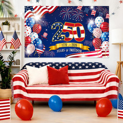 250th Anniversary American Backdrop for 4th of July Celebrations