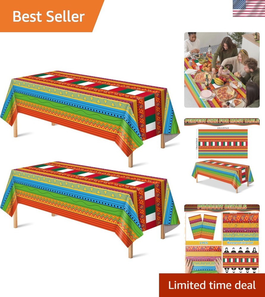 Cinco De Mayo Decorations – Fiesta Party Decorations – Fiesta Plastic Tablecl…