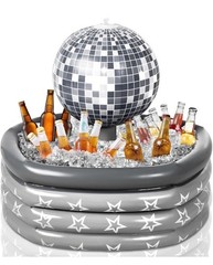 Disco Ball Inflatable Cooler Party Decoration