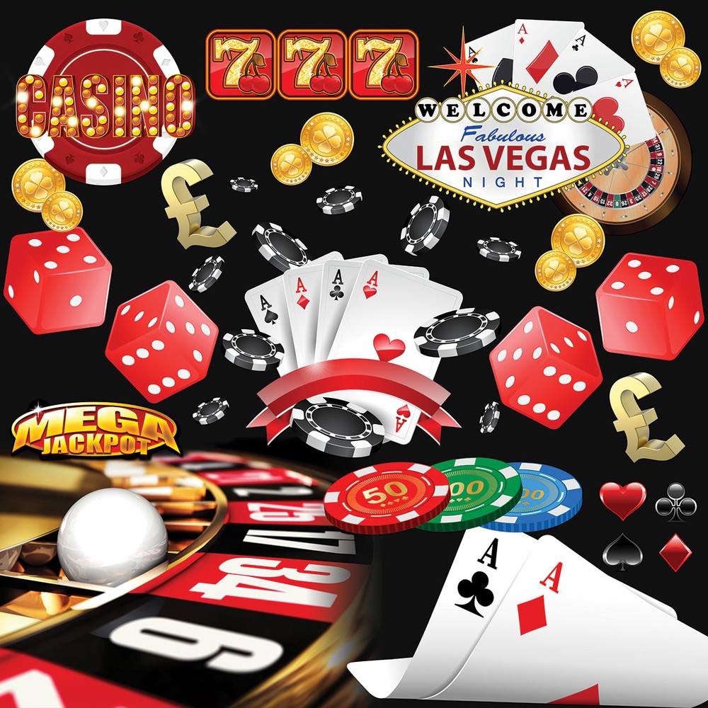 2m Wide Casino Theme Themed High Quality Large Print Printed Graphic Backdrop