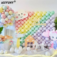 Pastel Balloons 100 Pack 12 inch Pastel Colors Latex Party Balloons for Birth…