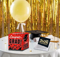 Graduation Decorations 2026 Grad Card Box for Gift Graduation Party Favors Decor