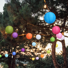 20PCS Decorative Paper Lanterns, 8″ Chinese Hanging Paper Lanterns Ball Lanterns