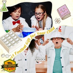 HKSZEH 210 Pcs Science Themed Props