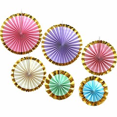 Tissue Paper Flower Hanging Fan Wedding Birthday Garland Party Decor Shower