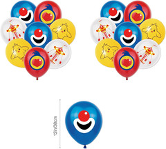 Circus Theme Birthday Party Decorations, Cartoon Carnival Animal Party Supplies