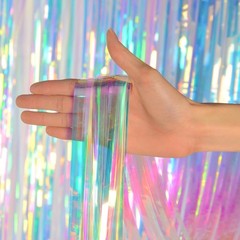 2 Packs Foil Fringe Curtain Backdrop | Party Decoration | Birthday Photo Booth