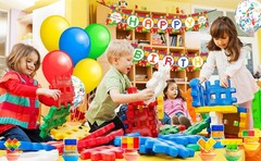 Lego Building Blocks Party Decoration Birthday Supplies Balloons Cake Topper Set
