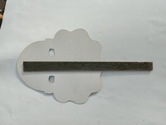 Masquer – Aids paper stick mask 1979 Beachcombers International Fort Myers Bin19
