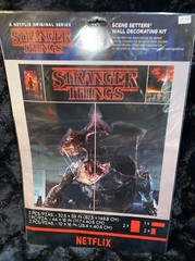 Stranger Things Demogorgon Scene Setter Party Wall Decoration Hawkins Netflix