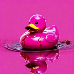 Pink Rubber ducky Extreme Horror Edition 5 Piece Set 1 Of 1
