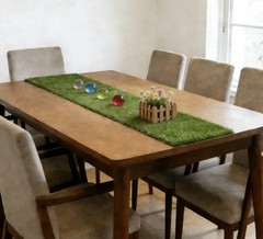 Artificial Grass Table Runner 12×36 Fake Turf Mat Indoor Outdoor Party Decor