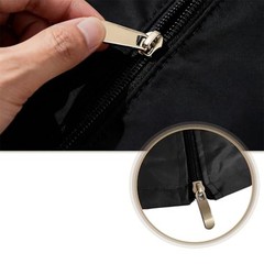 Waterproof Outdoor Fountain Cover with Drawstring Bottom and Front Zipper 23 8
