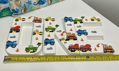 “I Dig Being One», «Little Builder» ONE Birthday Letters, Party Decor, 1st Bday