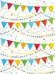 Creative Converting Photo Backdrop, Party Banners, Multi-colored