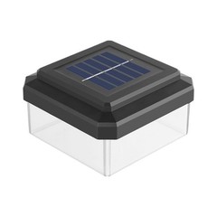 Solar Powered LED Fence Lighting for Rod Mat Fences IP65 Waterproof Housing