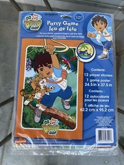 Go Diego Go Nick Jr Party Game Poster And 12 Stickers Over 3 Feet