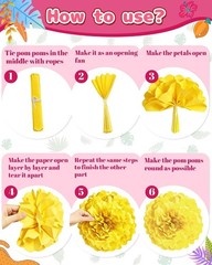 Vibrant Flamingo Honeycomb and Paper Lanterns for Tropical Parties – 13 Count